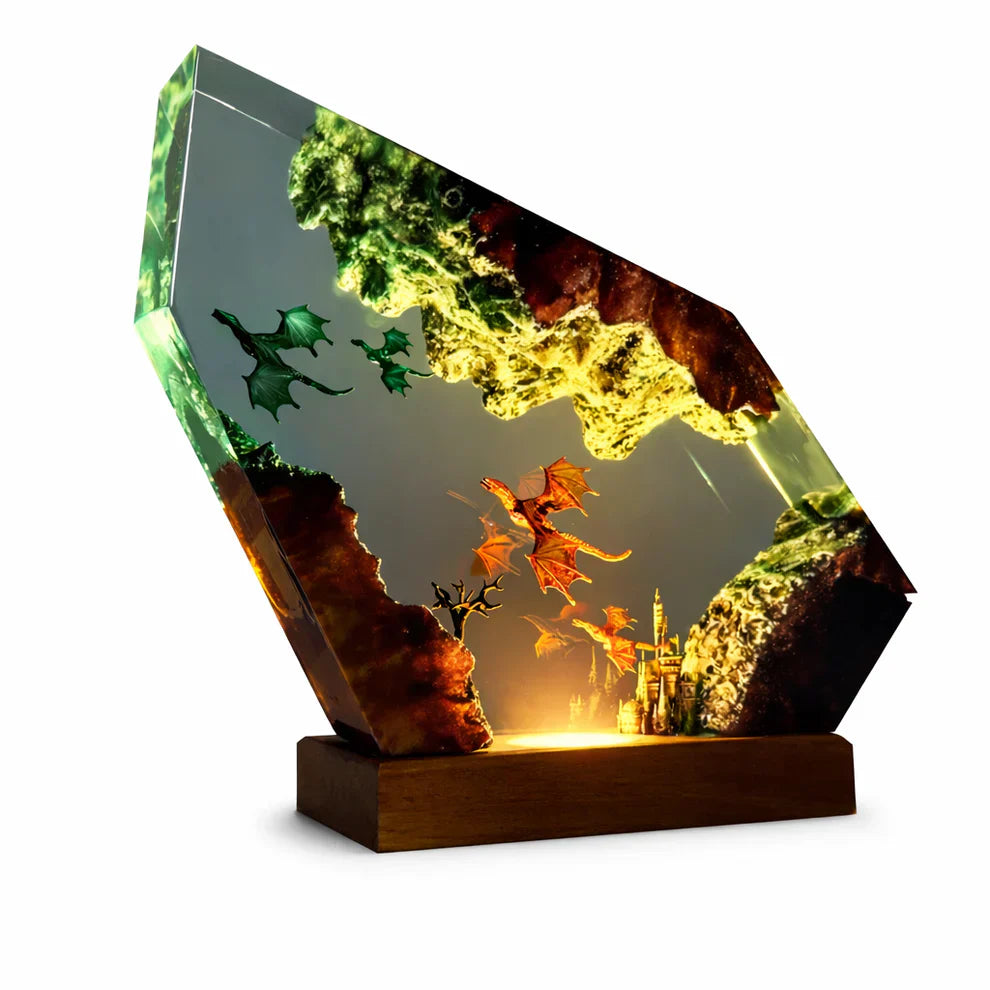 Dragon lamps